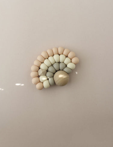 littleCHEW Silicone + Wood Rainbow Toy, Lupitta